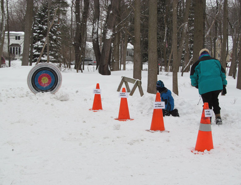 Snowball Target Practice