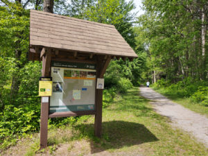History trail kiosk