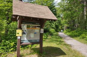 History trail kiosk